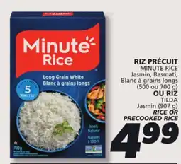 IGA MINUTE RICE RICE OR PRECOOKED RICE offer