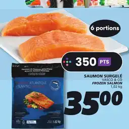 IGA VASCO & CO FROZEN SALMON offer