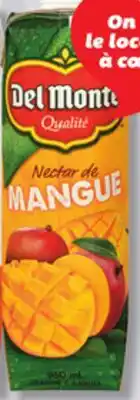 IGA DEL MONTE FRUIT DRINK offer