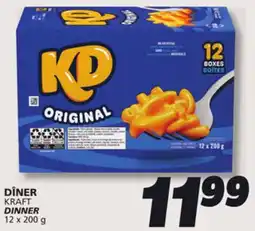 IGA DINNER offer
