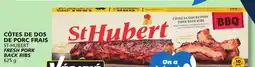 IGA ST-HUBERT FRESH PORK BACK RIBS offer