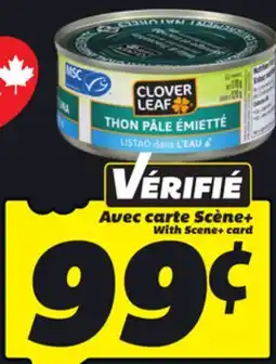 IGA CLOVER LEAF (78 à 170 g) SARDINE FILLETS, FLAVOURED WHOLE offer