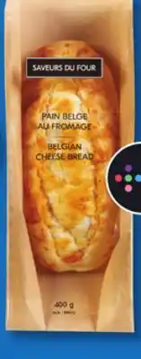 IGA SAVEURS DU FOUR BELGIAN CHEESE BREAD offer