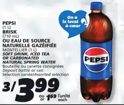 IGA PEPSI SOFT DRINK offer
