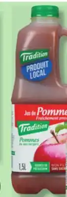 IGA TRADITION FRESH FRUIT COCKTAIL OR JUICE offer