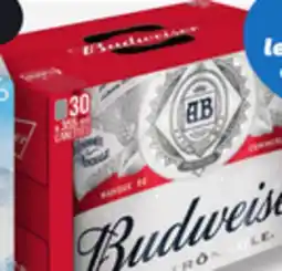IGA BUDWEISER BEER offer