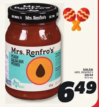 IGA MRS. RENFRO'S SALSA offer