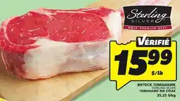 IGA STERLING SILVER TOMAHAWK RIB STEAK offer