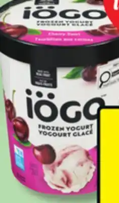 IGA IÖGO ICE CREAM, FROZEN TREATS, FROZEN DESSERT, SORBET OR GELATO offer