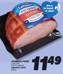 IGA LAFLEUR P'TIT CAPRICE SMOKED HAM offer