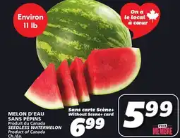 IGA SEEDLESS WATERMELON offer