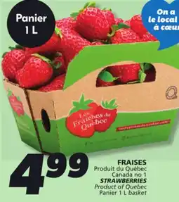 IGA STRAWBERRIES offer