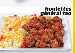Metro BOULETTES BOULETTES GÉNÉRAL TAO offer