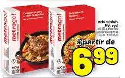Metro METS CUISINÉS METROGO! | METROGO! COOKED MEALS offer