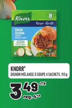 Metro KNORR OIGNON MÉLANGE À SOUPE 4 SACHETS offer