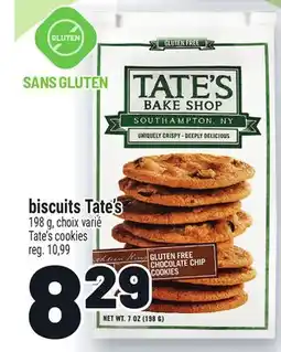 Metro BISCUITS TATE'S | TATE'S COOKIES offer
