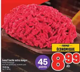 Metro BOEUF HACHÉ EXTRA MAIGRE | EXTRA LEAN GROUND BEEF offer