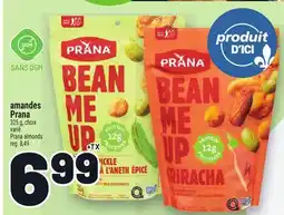 Metro AMANDES PRANA | PRANA ALMONDS offer