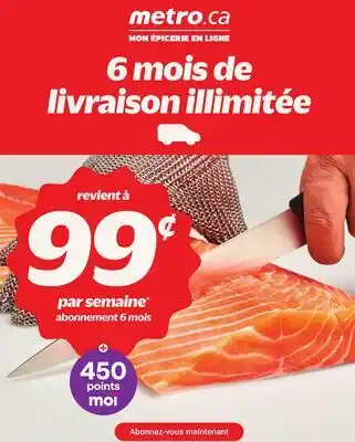 Metro ABONNEMENT 6 MOIS offer