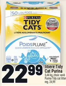 Metro LITIÈRE TIDY CAT PURINA | PURINA TIDY CAT LITTER offer