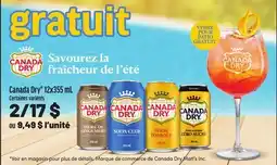 Metro CANADA DRY offer