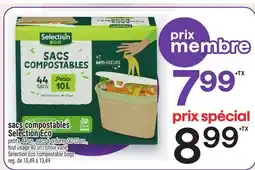 Metro SACS COMPOSTABLES SELECTION ECO | SELECTION ECO COMPOSTABLE BAGS offer
