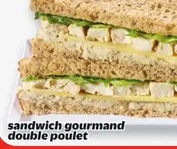 Metro SANDWICH GOURMAND DOUBLE POULET offer