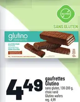 Metro GAUFRETTES GLUTINO | GLUTINO WAFERS offer