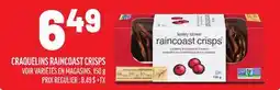 Metro CRAQUELINS RAINCOAST CRISPS offer
