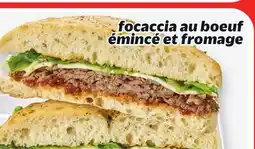Metro FOCACCIA AU BOEUF ÉMINCÉ ET FROMAGE offer