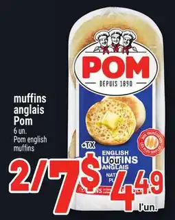Metro MUFFINS ANGLAIS POM | POM ENGLISH MUFFINS offer