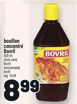 Metro BOUILLON CONCENTRÉ BOVRIL | BOVRIL CONCENTRATED BROTH offer
