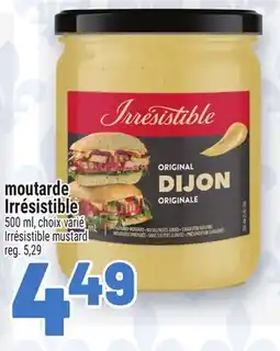 Metro MOUTARDE IRRÉSISTIBLE | IRRÉSISTIBLE MUSTARD offer