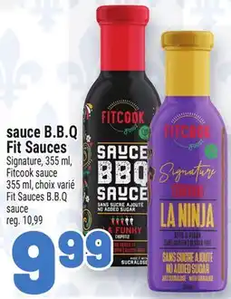 Metro SAUCE B.B.Q FIT SAUCES | FIT SAUCES B.B.Q SAUCE offer
