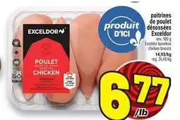 Metro POITRINES DE POULET DÉSOSSÉES EXCELDOR | EXCELDOR BONELESS CHICKEN BREASTS offer