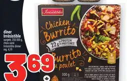 Metro DÎNER IRRÉSISTIBLE | IRRÉSISTIBLE DINNER offer