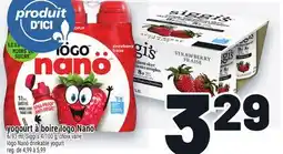 Metro YOGOURT À BOIRE IÖGO NANÖ | IÖGO NANÖ DRINKABLE YOGURT offer