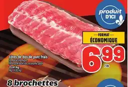 Metro CÔTES DE DOS DE PORC FRAIS | FRESH PORK BACK RIBS offer