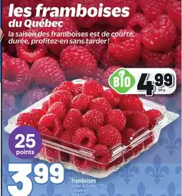 Metro FRAMBOISES | RASPBERRIES offer