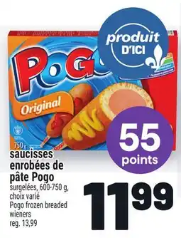 Metro SAUCISSES ENROBÉES DE PÂTE POGO | POGO FROZEN BREADED WIENERS offer