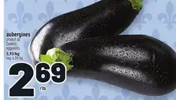 Metro AUBERGINES | EGGPLANTS offer