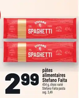 Metro PÂTES ALIMENTAIRES STEFANO FAITA | STEFANO FAITA PASTA offer