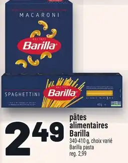 Metro PÂTES ALIMENTAIRES BARILLA | BARILLA PASTA offer