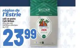 Metro CAFÉ EN GRAINS CAFÉ WILLIAM | CAFÉ WILLIAM COFFEE BEANS offer