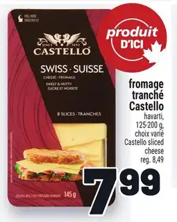 Metro FROMAGE TRANCHÉ CASTELLO | CASTELLO SLICED CHEESE offer