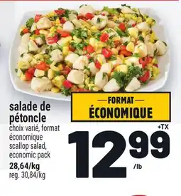 Metro SALADE DE PÉTONCLE | SCALLOP SALAD offer