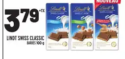 Metro LINDT SWISS CLASSIC BARRES offer