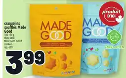 Metro CRAQUELINS SOUFFLÉS MADE GOOD | MADE GOOD PUFFED CRACKERS offer