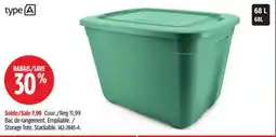 Canadian Tire Type-a Storage Tote offer