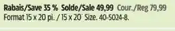 Canadian Tire Mastercraft 15 x 20´ Size offer